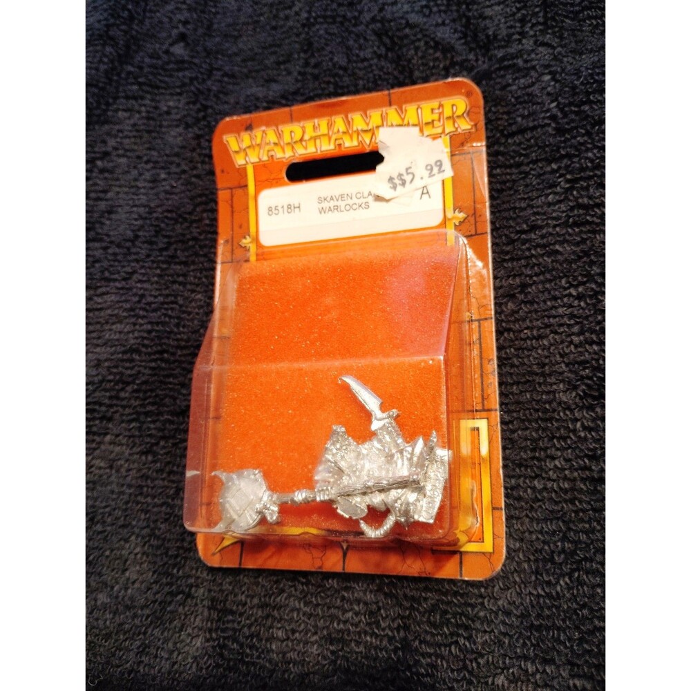 Games Workshop Warhammer Fantasy 8518h Skaven Clan Warlock
